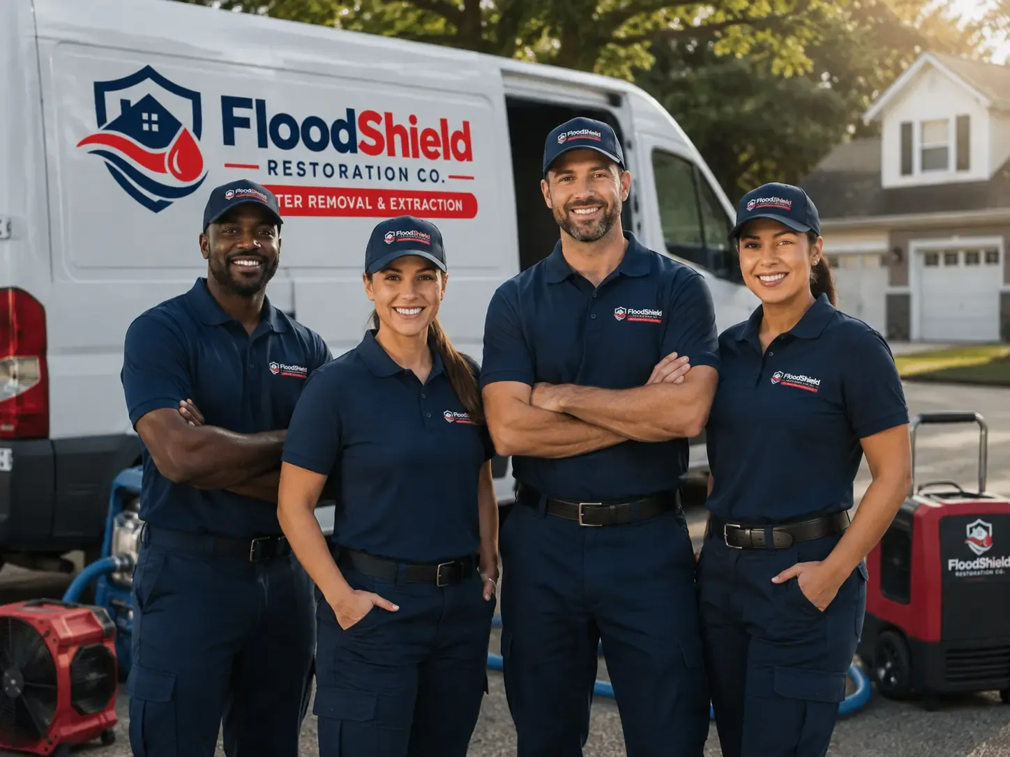 Flood Damage Restoration company in Wapakoneta, OH